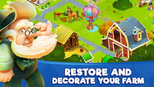 Farm Slam – Match 3 Build & Decorate Your Estate Mod Apk 1