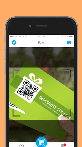 QR code reader & scanner Screen 3