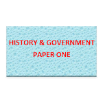 Cover Image of Tải xuống History&Goverment Paper One  APK