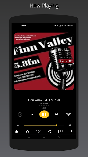 Android application Radio IE: All Ireland Stations screenshort