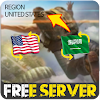 FREE SERVER CHANGER FOR FREE FIRE VPN icon