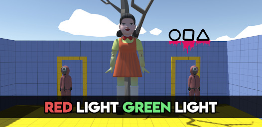 Red Green Light Challenge Game  screenshots 1