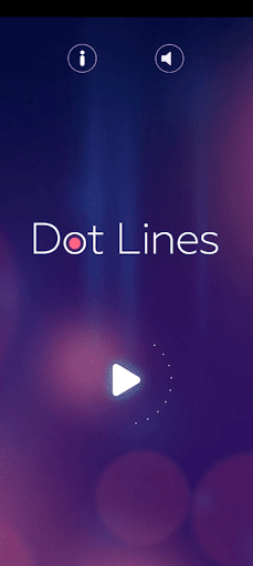 Android application Dot Lines screenshort