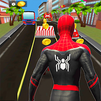 Hero Spider Run superheroes