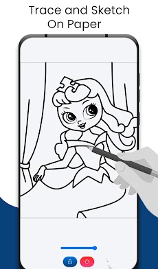 Princess Drawing Sketch Paintのおすすめ画像1