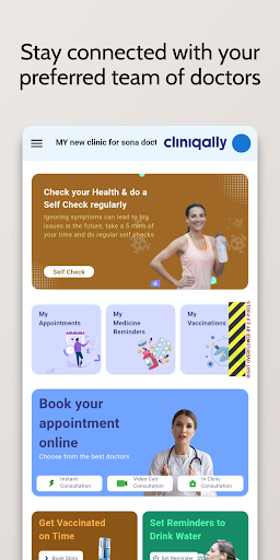 Cliniqally Patient Screen 3