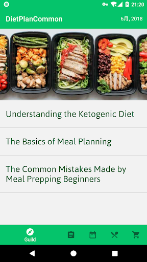 Keto Meal Prep Screen 2