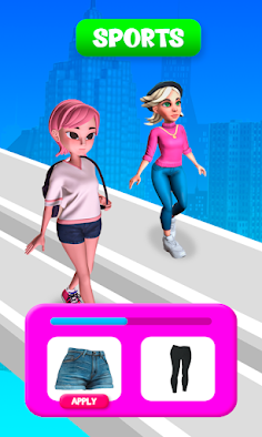 Fashion Battle, Dress Up Run - Screenshot 1