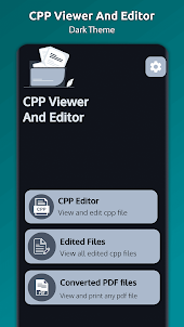CPP Viewer and CPP Editor