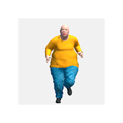 Fat guy app icon