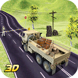 Army Cargo Truck - Army Truck Driving Simulator 3D icon