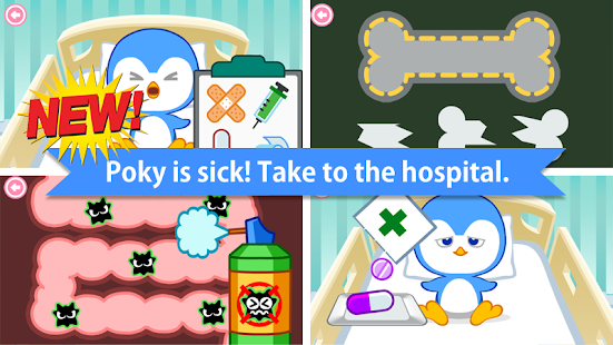 Baby Care : Poky (Penguin) screenshots 5