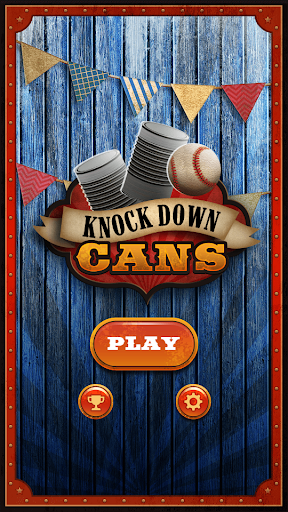 Knock Down Cans