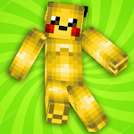 Cover Image of डाउनलोड Pikachu Skins For Minecraft PE 1.0 APK