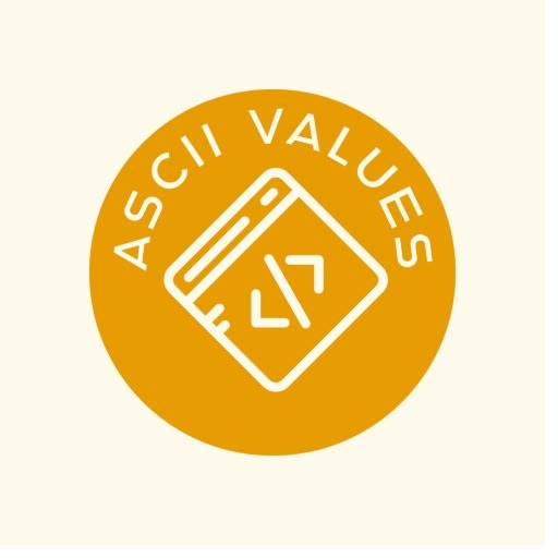 ASCII VALUES logo