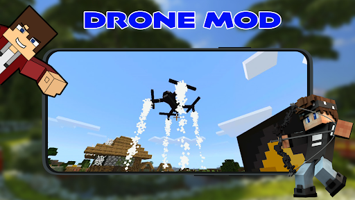 Drone Mod For Minecraft PE 4