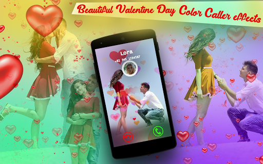 Android application Color Calls - Call Screen App screenshort