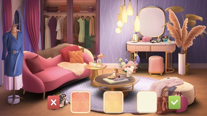 #1. Home Redecor : Design Makeover (Android) By: Triwin Games