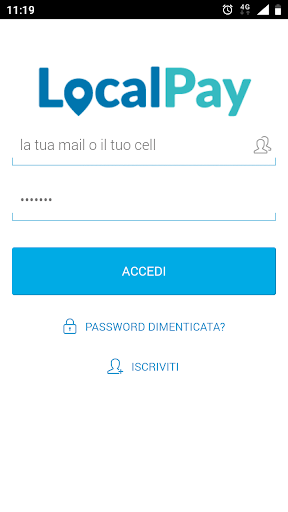Android application LocalPay screenshort