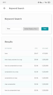 Keyword Research Tool, SEO ASO Apk Download 4