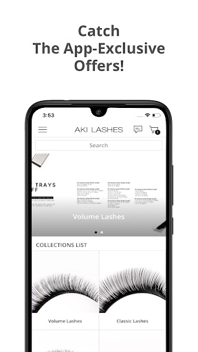 Aki Lashes Screenshot 1 - AppWisp.com