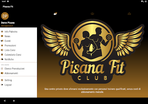 Pisana Fit Screen 3