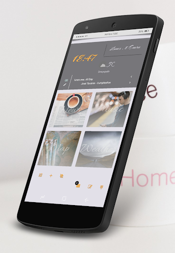 Flying Theme IU for Kustom Screen 3