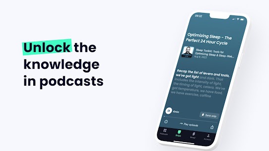 Snipd | Smart Podcast Player Premium Apk 1