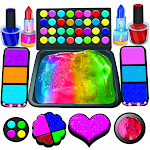Cover Image of ダウンロード DIY Makeup Mixing into Slime  APK