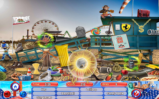 Hidden Object USA Find Objects Screen 3