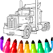 Monster Car and Truck Coloring - Androidアプリ