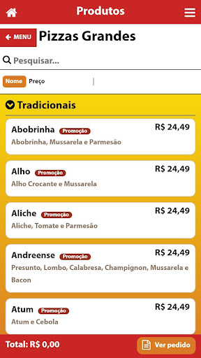 A Deliciosa Pizza Screen 2
