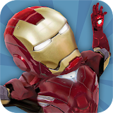 Smash Iron Superhero icon