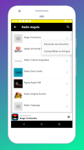 Radio Angola FM + Radio Online Screen 3