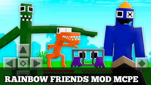 Rainbow Friends mod for MCPE  screenshots 9