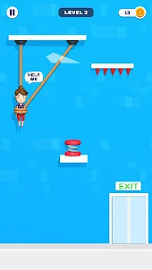 Rescue Couple - Rope Cut Games