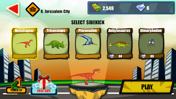 Jurassic Dinosaur City Rampage