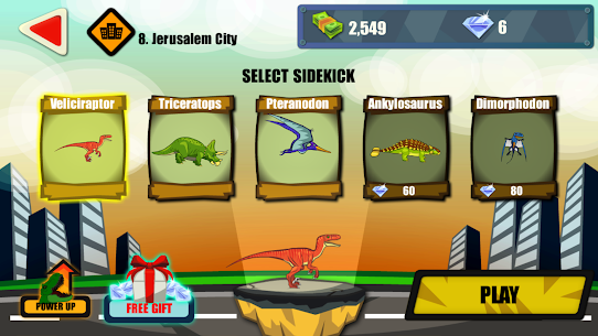 Jurassic Dinosaur: City rampage MOD APK  2.13 (Unlimited Money) 10