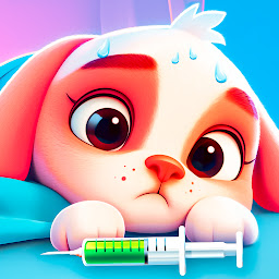동물병원게임 - 어린이게임 2-5 수의사 동물게임 아이콘 이미지