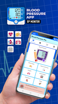 Blood Pressure App: Bp Monitorのおすすめ画像1