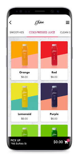 The Grove - Smoothies & Juice Screen 3