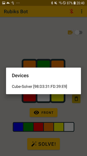 Rubiks Bot Screen 2