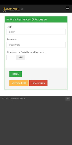 Maintenance-ID Metlac Screen 2