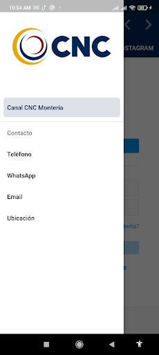 Android application CNC Montería screenshort