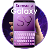 Purple Keyboard for Galaxy S9 icon