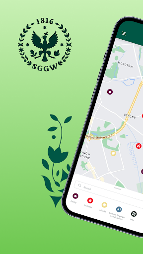 Android application SGGW Map screenshort