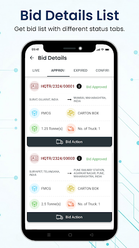 Logibrisk Auction Management Screen 3