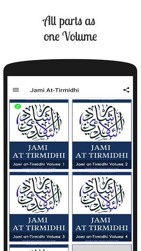 Android application Jami At Tirmidhi screenshort