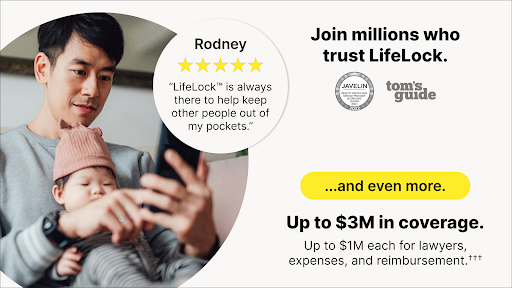 Screenshot of LifeLock Identity by Norton