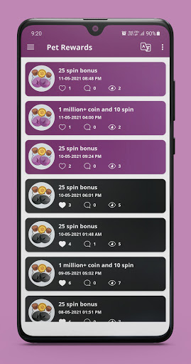 Pet Rewards Screen 2